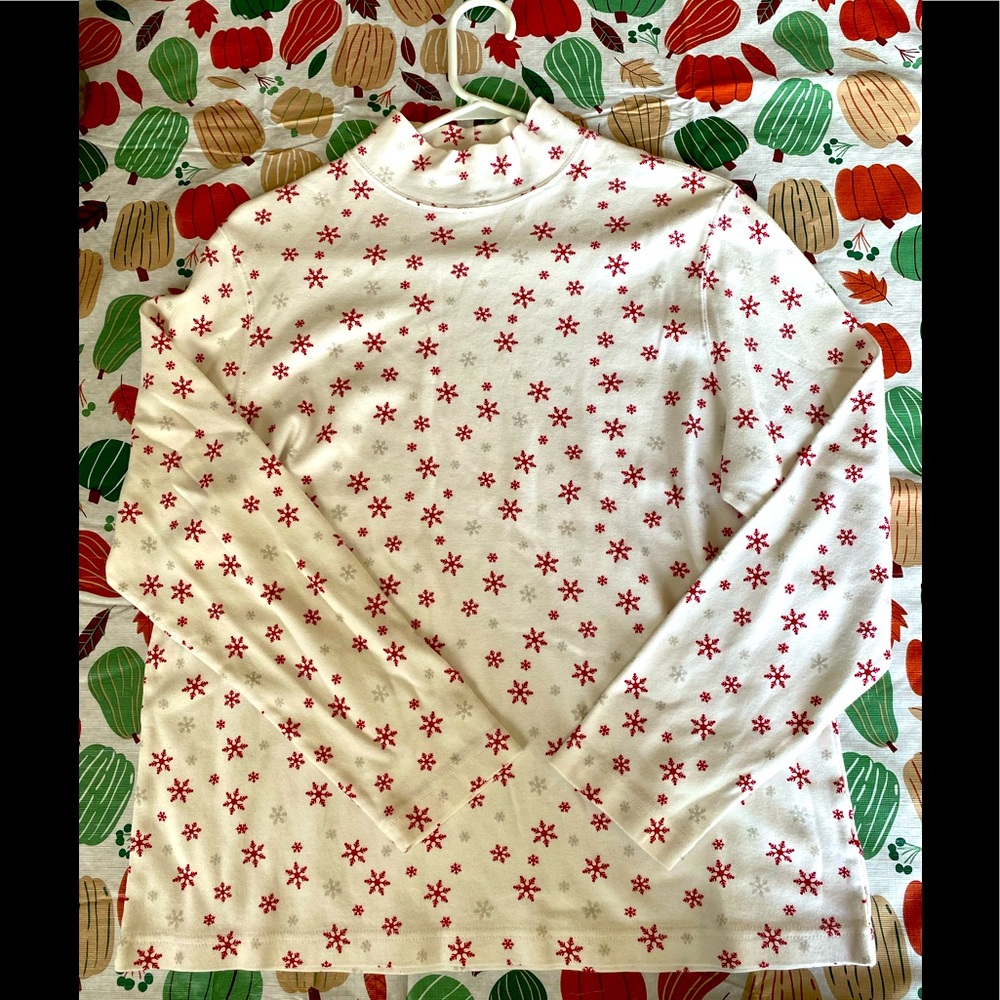 Snowflake Turtleneck